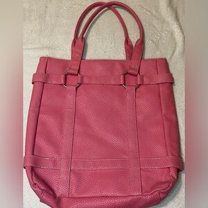Pink Spring Tote Purse Bag 15x15